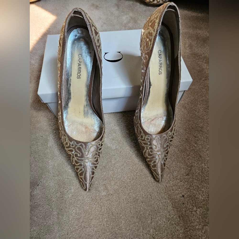 Ladies Classy Shoes matching purse